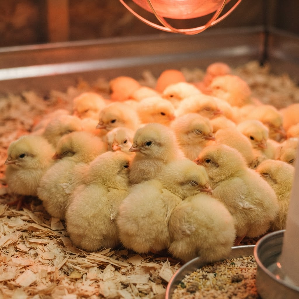 Day-old chicks